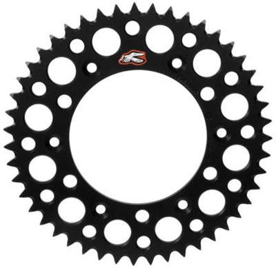 Renthal Ultralight Rear Sprockets 154U-520-53GRBK Sprocket RENT REAR SPRKT BLK 520-53 BLK