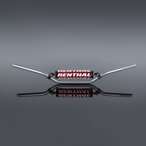 Renthal 7/8 in. Handlebars 773-01-TT-01-185 Handlebars, in., CR Mid, Aluminum, Tanium Anodized, 0.875 Diameter, 31.540 Width, Each
