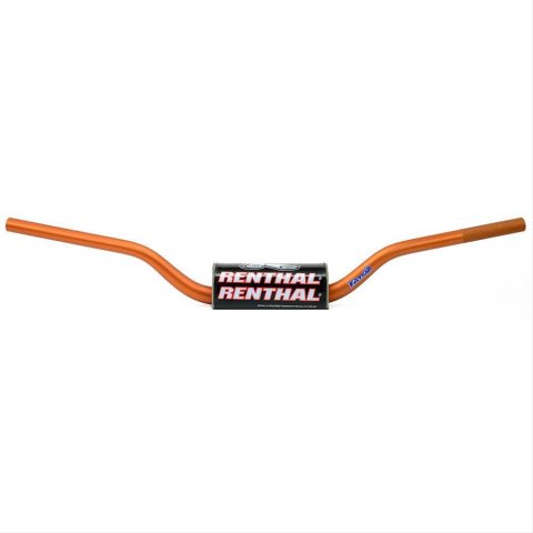 Renthal Fatbar Handlebars 673-01-OR Handlebars, Fatbar, Trials 100, Aluminum, Orange Anodized, 1.125 in. Diameter, 32.240 in. Width, Each