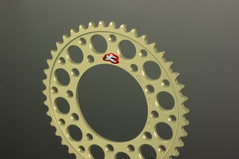 Renthal Ultralight Rear Sprockets 404U-520-44P-HA Sprocket RENT REAR SPRKT 520-44P SIL