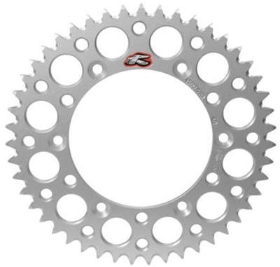 Renthal Ultralight Rear Sprockets 121U-420-47GBSI DRIVE SPROCKETS, RENT REAR SPRKT SIL 420-47GBSI