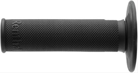 Renthal Original Series Grips G091 Grips, Single Compound, Rubber, Black, 7/8 in. Bars, Firm Feel, Pair