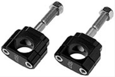 Renthal Bar Mounts CL003 Handlebar Mount, Billet Aluminum, Black Anodized, Suzuki, Pair
