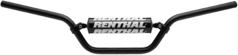 Renthal 7/8 in. Handlebars 787-01-BK-03-219 Handlebars, Honda® TRX450R Style, Aluminum, Black Anodized, Diameter, 31.102 Width, Each