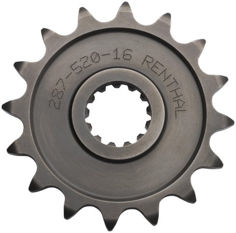 Renthal Grooved Front Sprockets 482-428-14GP Sprocket, Front, Steel, Natural, 14-Tooth, 428 Chain Size, KTM, Each