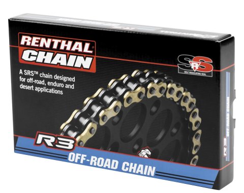 Renthal Drive Chains C408 R3-3 Off-road 520 - 104L SRS Road Chain