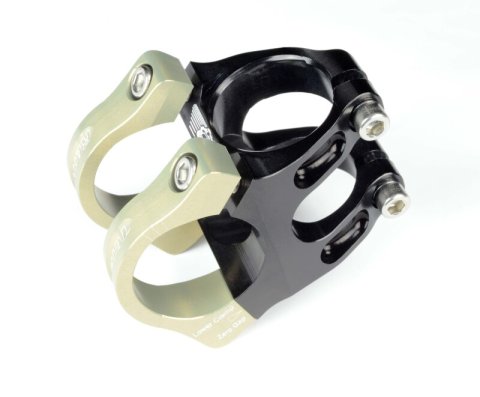 Renthal Handlebar Mounts STM112-BKAG Apex Stem 31 mm. - Aluminum Gold/Black