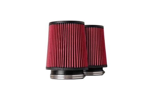 Corsa DryTech 3D Air Filters for 2020-2023 CORVETTE - 5166D-2 Filter Element, 3D, Conical Flanged, Synthetic, Red, Chevrolet, Pair