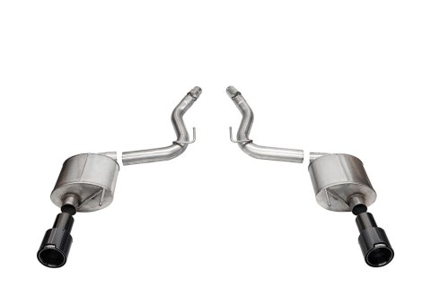 CORSA Performance - Exhaust Systems for 2024 MUSTANG 21257CFBLK System Kit