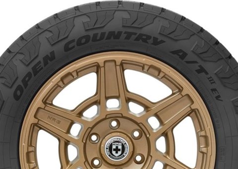 Toyo Open Country A/T III EV Tires 275/55-20 Tires, EV, LT275/55-20, E Load Range, Radial, Blackwall, 120/117 Load Index, S Speed Rating, Each