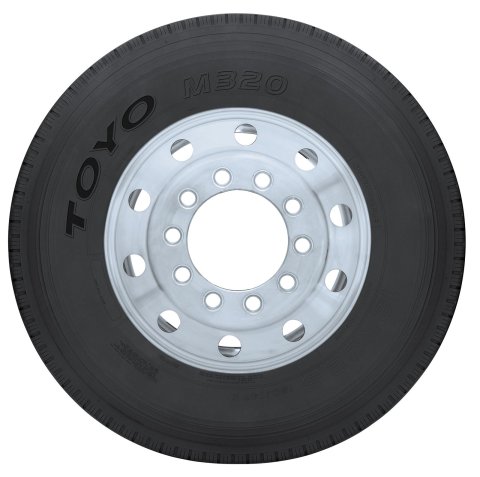 Toyo M320 Tires 12x22.5 Tire, M320, 12R22.50, Radial, Commercial, Each