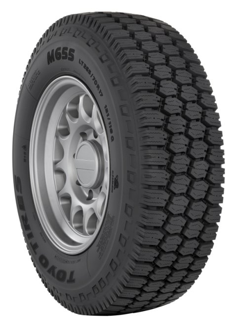 Toyo M655 Tires 556770 Tires, M655, LT275/65R18, Radial, All-Season, Commercial Grade, Blackwall, Each