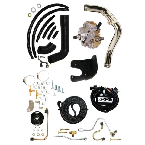 Pacific Performance Engineering Dual Fueler CP3 Injection Pump Kits 213003100 Kit, complete, New injection pump, Dodge Cummins 5.9L 2007.5-10