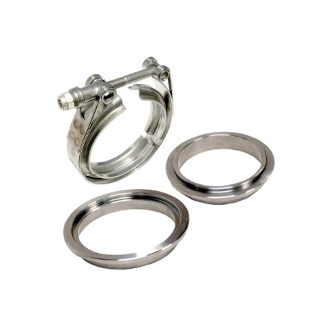 PPE Exhaust Clamps 517340003 4" V-Band 3 piece Set (1C 1M 1F)