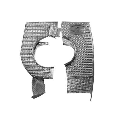 PPE Turbo Heat Shields 116010000 Shield, Turbo, Marine, Inconel, GM Duramax 6.6L, 2004.5-2010, heat resistant silicone membrane
