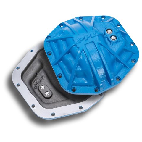 Pacific Performance Engineering 12 Bolt Dana M220, Jeep Wrangler JL Differential Cover 238053222 Carrier, 12-Bolt, Nodular Iron, Blue, Jeep, JL, Rubicon, Each