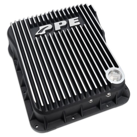Pacific Performance Engineering Heavy-Duty Transmission Pans 128052010 Automatic Pan, Heavy-Duty, Aluminum, Black, Chevy, GMC, Allison 1000, Each
