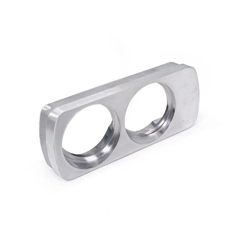 Pacific Performance Engineering Overhead Gauge Mounts 148003000 Mount, Overhead, Dual 2 1/16 in. Gauges, Aluminum, Brushed, Chevy, GMC, Each