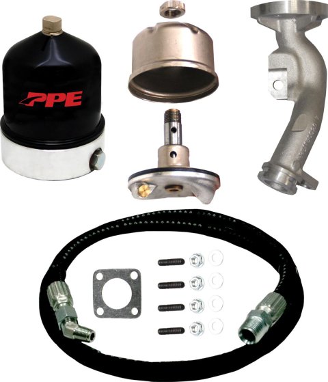 Pacific Performance Engineering Oil Centrifuge Filtration Kits 114010200 Kit, Centrifuge, Chevrolet, GM, Duramax Diesel, 6.6L/400, Silverado/Sierra, 2500/3500, Kit