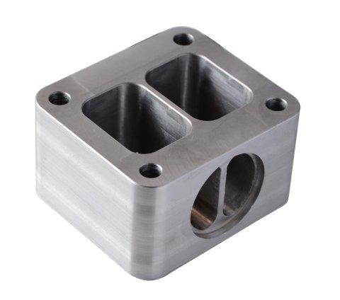 PPE Turbocharger Components 116006059 T4 Riser Block, ported for wastegate, use with 116005059