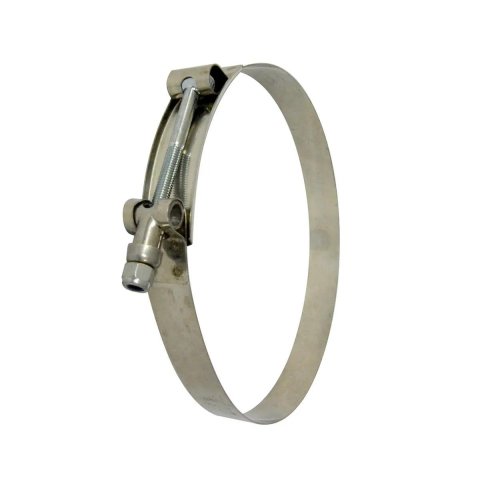 Pacific Performance Engineering T-Bolt Clamps 515550500 Clamp, T-bolt, Stainless Steel, 5.551 in. Maximum Diameter, Each