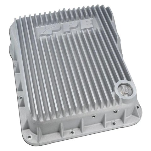 Pacific Performance Engineering Heavy-Duty Transmission Pans 128052000 Automatic Pan, Heavy-Duty, Aluminum, Natural, Chevy, GMC, Allison 1000, Each