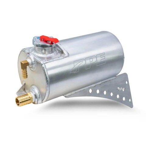 PPE Overflow and Recovery Tanks 116454025 Coolant Tank, Aluminum, 1 gallon, GM 2001-06 & All Gas 1500/2500/3500, Raw