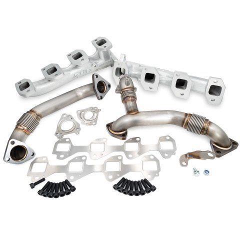 Pacific Performance Engineering Exhaust Manifolds 116112035 and Up-Pipes GM 2011-2016 Y-Pipe LML - Silver