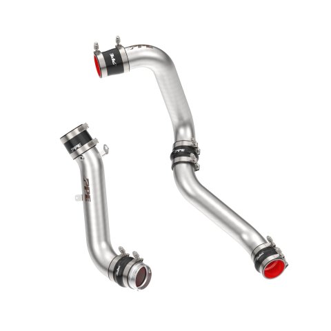PPE Intercooler Pipes 115026010 Charge Air Pipe Kit - GM 6.6L Duramax L5P 2017-2019 - Brushed