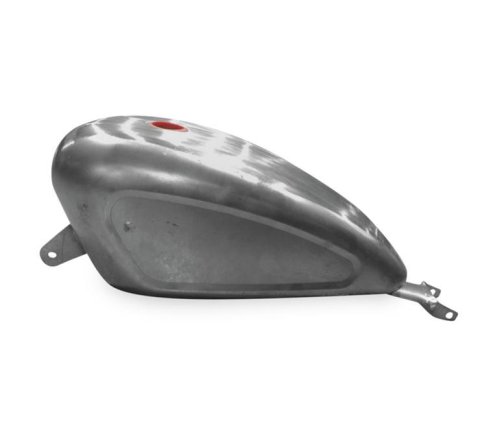 Biker's Choice Sportster Gas Tanks 483127 Fuel Tank, Sportster, Indented, 3.3 Gallons Capacity, Steel, Natural, Harley-Davidson®, Each