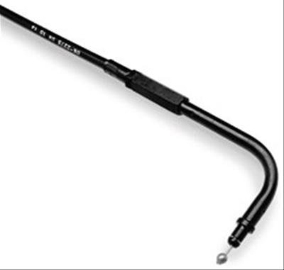 Biker's Choice Vinyl Throttle and Idle Cables 066302 Cable, Pull, Black Jacket, Stock/+7 in. Length, Harley-Davidson®, Each