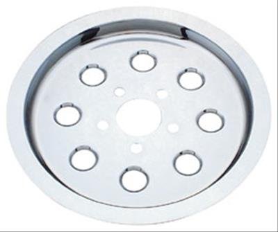 Biker's Choice Belt Drive Pulley Covers 493393 Exterior Trim Accents, Cover, Steel, Chrome, Harley-Davidson®, Each
