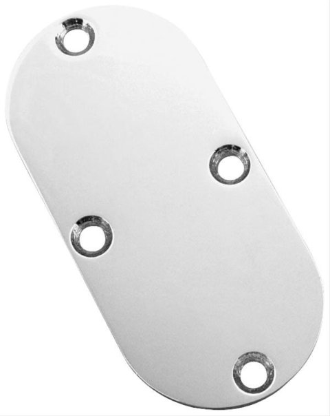Biker's Choice Inspection Covers 490592 Cover, Steel, Chrome, Harley-Davidson®, Each