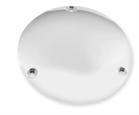 Biker's Choice Derby Covers 490260 Clutch Housing Cover, Derby, Aluminum, Chrome, Harley-Davidson®, Each