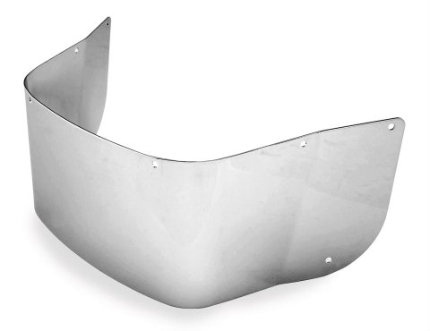 Biker's Choice Fender Tips 491119 Lower Trim, Steel, Chrome, Harley-Davidson®, FLH, FLT, Each