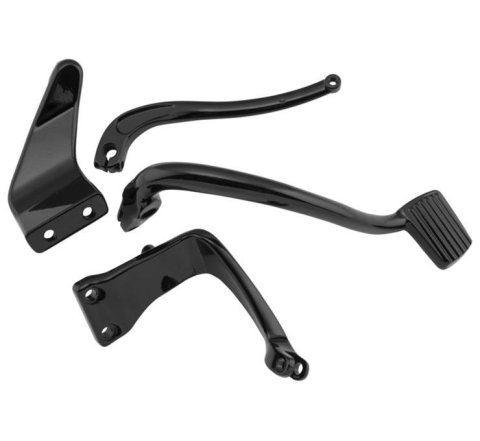 Biker's Choice Foot Peg Mounts 492000 Pegs DYNA MID-CONTROLS 2" EXT BLK BLK