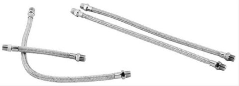 Biker's Choice Oil Lines and Kits 493390 BRAID RCKR BOX OIL LINE ST