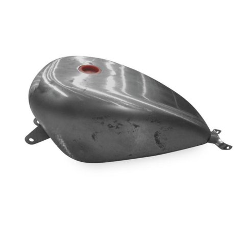 Biker's Choice Sportster Gas Tanks 483125 Fuel Tank, Sportster, Smooth, 3.3 Gallons Capacity, Steel, Natural, Harley-Davidson®, Each