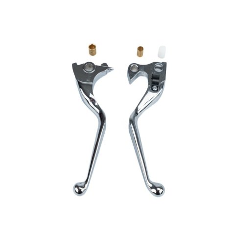 Biker's Choice Brake and Clutch Levers 490866 Lever LEVER SET XL CHROME CHR