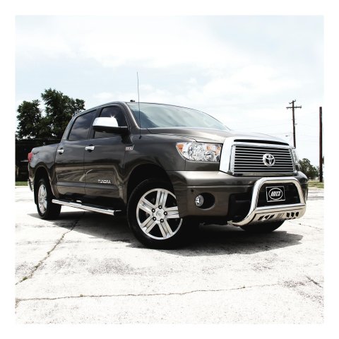 Aries Automotive 3 in. Bull Bars for 2008-2021 SEQUOIA, 2007-2021 TUNDRA - 35-2004 Grille Guard, Bar, in., Stainless Steel, Polished, Toyota, Each