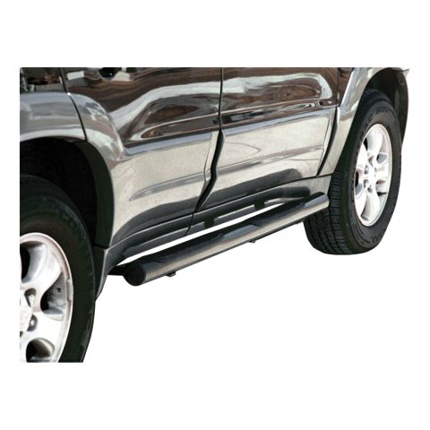 Aries Automotive 3 in. Round Side Bars for 2001-2007 ESCAPE, 2001-2006 TRIBUTE - 203012 Step Bars, Diameter, Steel, Black Powdercoated, Ford, Mazda, Pair