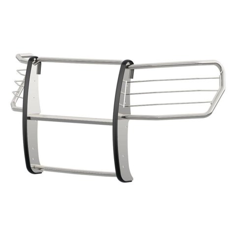 Aries Automotive Grille Guards for 2019-2021 SILVERADO 1500, 2022 1500 LTD - 4092-2 Guards, Brush Guard, Stainless Steel, Polished, Chevrolet, Each