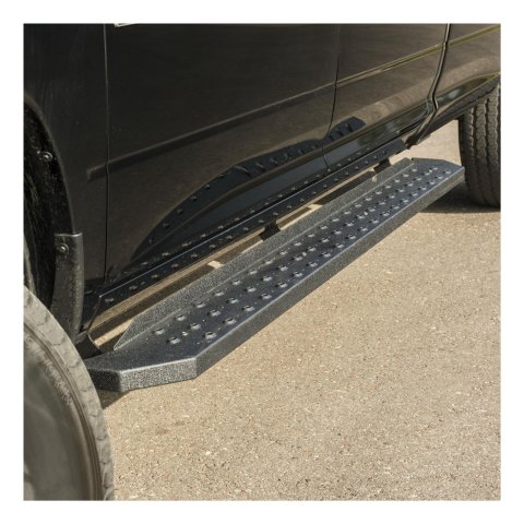 Aries Automotive RidgeStep Running Boards C2853 Boards, Steel, Black Powdercoated, Textured, 53.00 in. Length, Cab, Pair
