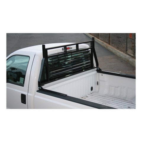 ARIES Automotive Headache Racks and Window Guards 111001 Racks, 1999-15 FORD SUPERDUTY (LARGER, MULTI-FIT BLACK)