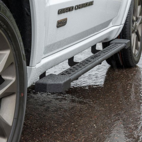 Aries Automotive Rocker Steps for 2010-2019 GRAND CHEROKEE - 2074103 Step Bars, Nerf Bars, Steel, Textured Black Powdercoated, Jeep, Pair