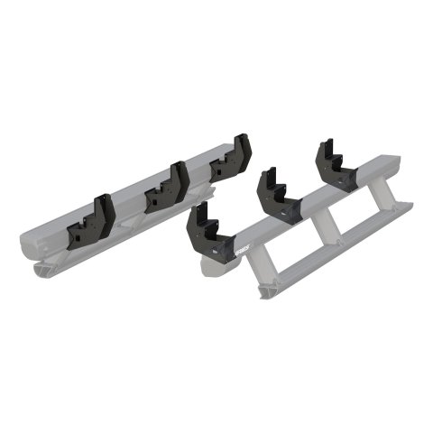 Aries Automotive ActionTrac Mounting Brackets 3025121 Running Board Component, Bracket, ActionTrac, Black Powdercoated, Ford, Kit