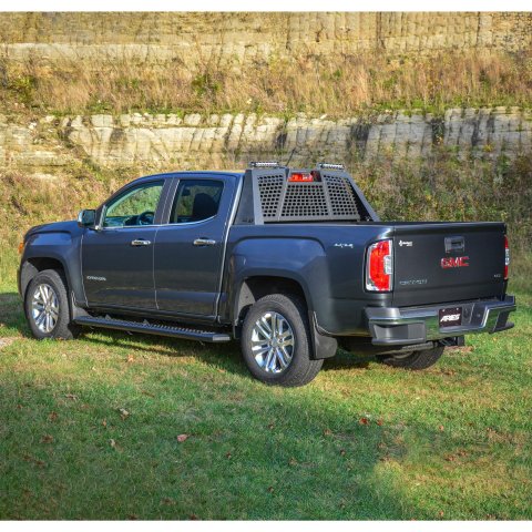 Aries Automotive AdvantEDGE 5.5 in. Side Bars 2556044 Step Bars, Diameter, Aluminum, Chrome Powdercoated, Pair