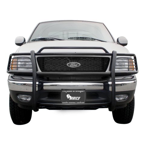 Aries Automotive Grille Guards for 1999-2002 EXPEDITION, 1999-2003 F-150, 2004 F-150 HERITAGE - 3046 Guard, Brush Guard, Steel, Black Powdercoated, Ford, Each