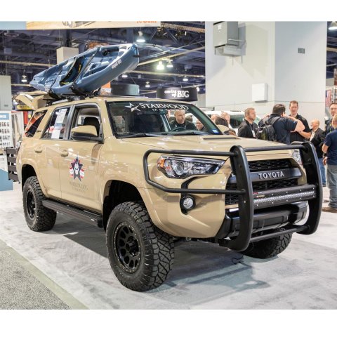 ARIES Automotive - Running Boards, Nerf Bars and Rock Sliders for 2014-2024 4RUNNER P2066 2015-2018 Toyota 4Runner Excluding Limited