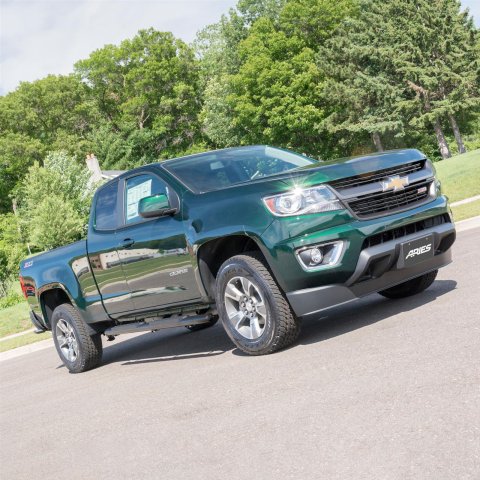 Aries Automotive 4 in. Oval Side Bars for 2015-2022 CANYON, COLORADO - S224052 Step Bars, Steel, Black Powdercoated, Gloss, 4.00 Diameter, 71.950 Length, Chevrolet, GMC, Pair